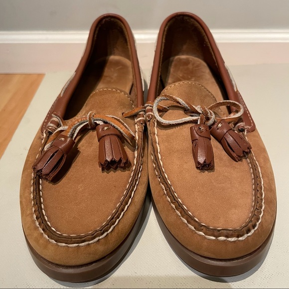Euc Sebago Docksides Loafers Vintage 